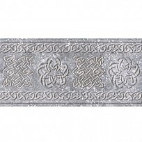 Декор подступенник Exagres, серия «Stone» Gris, 150х330х9 мм